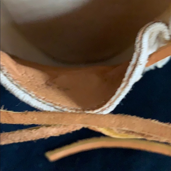 Minnetonka Canvas Loafer in Shades of Tan - Picture 7 of 7